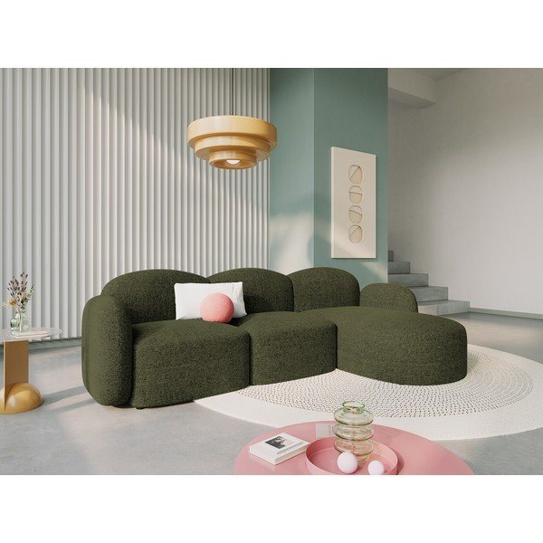 Оранжев ъглов диван (десен ъгъл) Blair - Micadoni Home-image-1