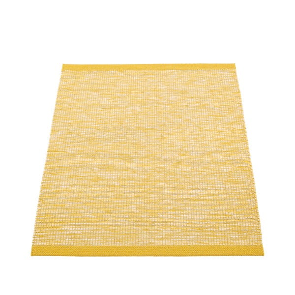Килим за открито и закрито в цвят горчица 70x90 cm Sam Mustard – Pappelina
