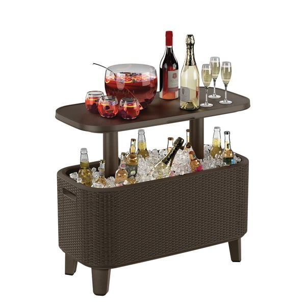 Градинска маса с тавичка за лед 83.5x40.5 cm Bevy – Keter-image-2