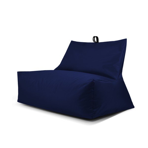 Тъмносин пуф Icy Sofa – So Soft?