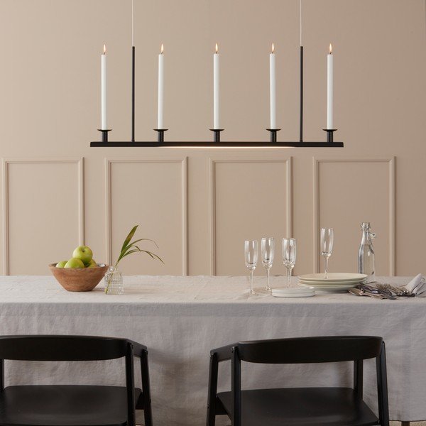 Черно висящо осветително тяло Downtown - Markslöjd-image-1