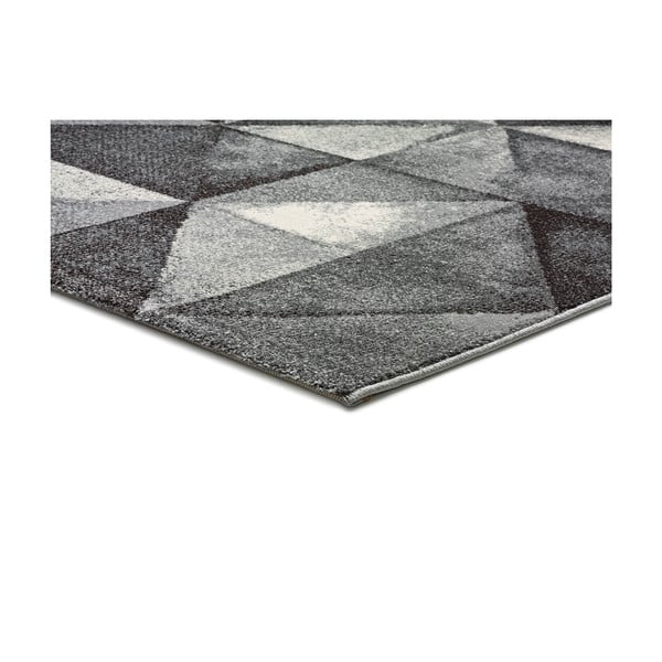 Сив килим Delta Triangle, 67 x 125 cm - Universal-image-2