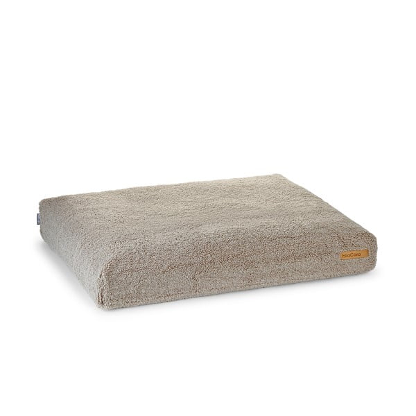Бежов матрак за куче от букле 120x90 cm Senso Greige L – MiaCara