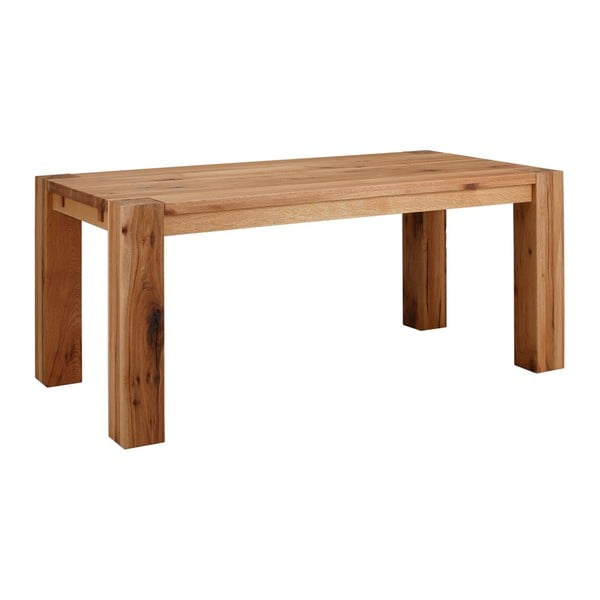 Jídelní stůl z masivního dubového dřeva Støraa Matrix, 90 x 160 cm