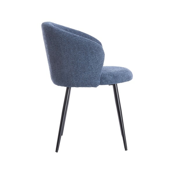 Сини метални трапезни столове в комплект 2 бр. Radaja – Light & Living-image-3