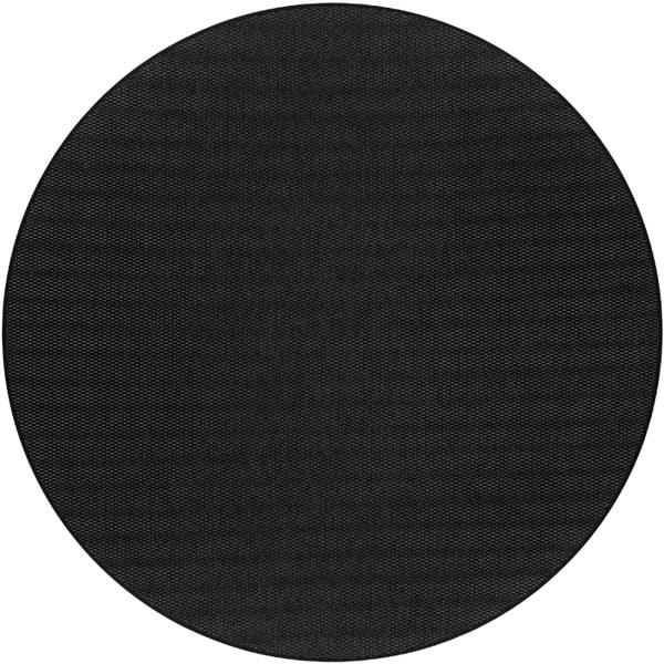 Черен кръгъл килим ø 160 cm Bono™ - Narma