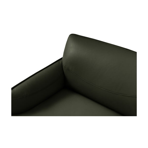 Диван от зелена кожа , 175 x 90 cm Neso - Windsor & Co Sofas-image-1