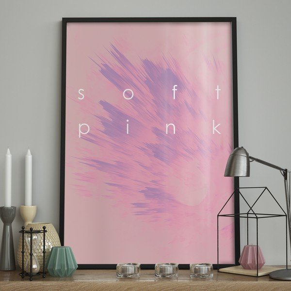 Плакат SoftPink, 70 x 50 cm Explosion - DecoKing-image-1