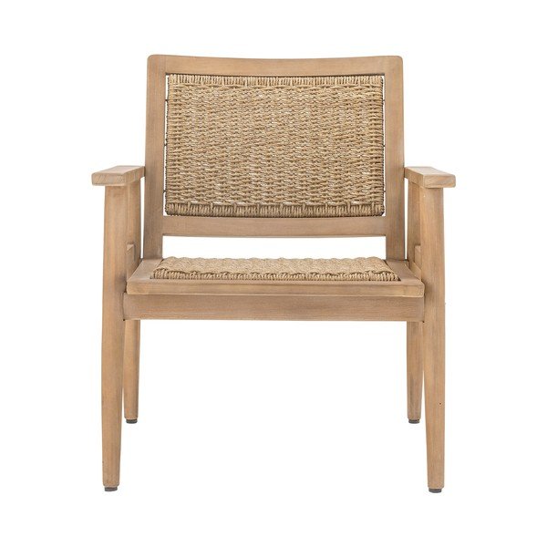 Градински стол от масивно дърво в естествен цвят Sorrento – Bloomingville-image-2