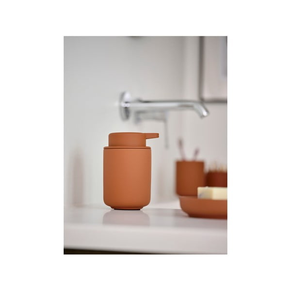 Оранжева каменина чаша за четки за зъби Ume – Zone-image-4