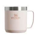 Светлорозова термочаша от неръждаема стомана 350 ml Stay-Hot Camp Mug Rose Quartz – Stanley