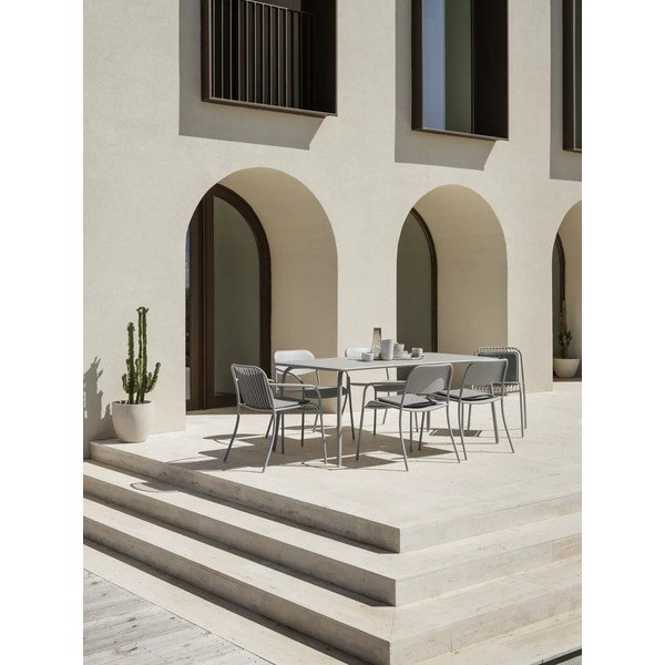 Метална градинска маса за хранене 90x180 cm Yua – Blomus-image-1