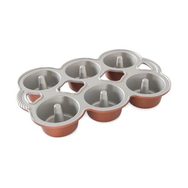 Форма за 6 мини ангелски торти от мед Angel, 1,4 л - Nordic Ware
