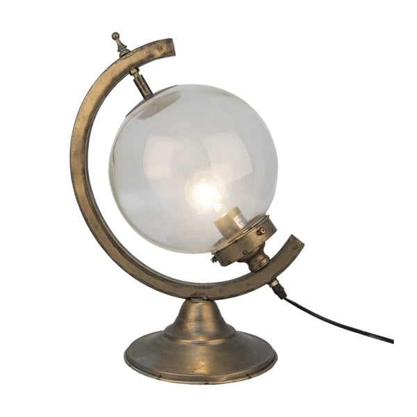 Настолна лампа Clayre & Eef Lissie с форма на глобус - Clayre & Eef