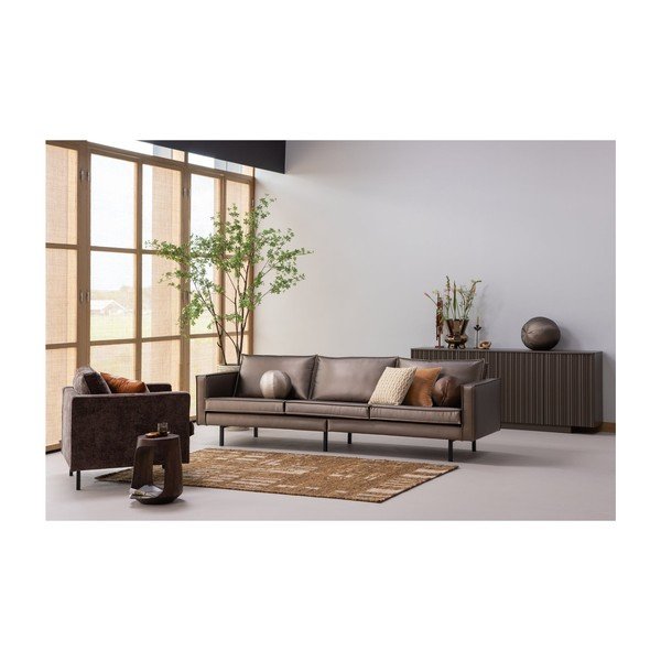 Кръгла странична масичка от масивно манго ø 33 cm Bayo – WOOOD-image-3