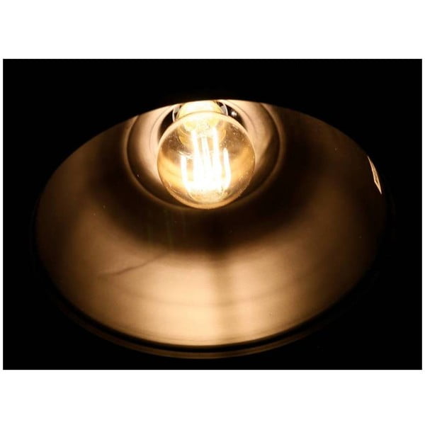 Черно висящо осветително тяло с метален абажур Reno - Candellux Lighting-image-4