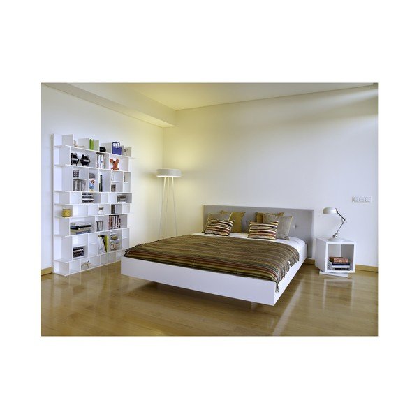 Vysoká bílá knihovna TemaHome Panorama-image-3