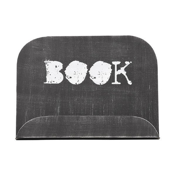 Черна метална стойка за книги - LABEL51-image-1