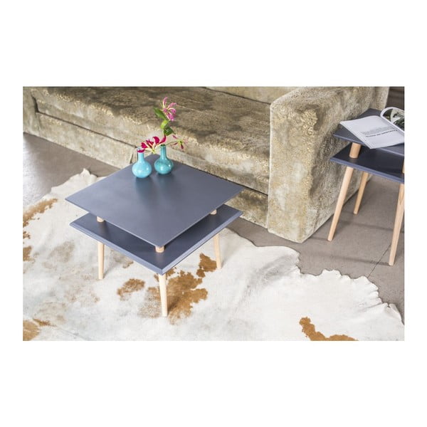 Světle šedý konferenční stolek Ragaba Square, 55 x 55 cm-image-2