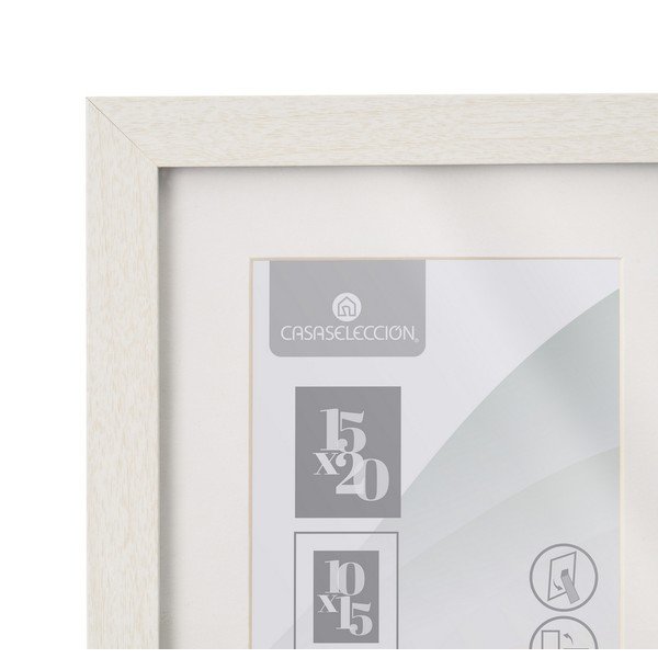 Бяла стояща/висяща рамка 17,5x22,5 cm Sencillo – Casa Selección-image-3