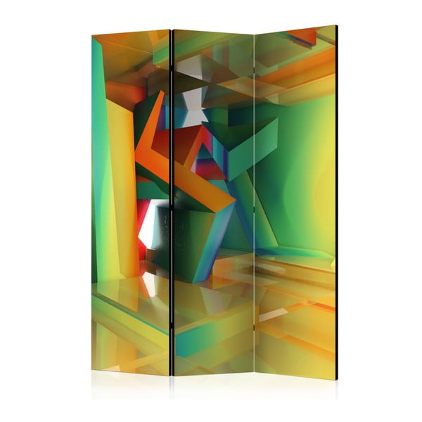 Paraván Artgeist Abstract Land, 135 x 172 cm