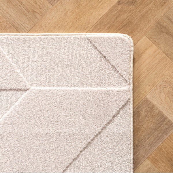 Кремава пътека подходяща за пране 80x250 cm Pompei 1613 – Ayyildiz Carpets-image-4