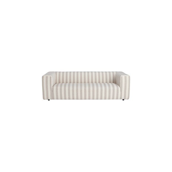Бежов/кремав шенилов диван 220 cm Lisa – Ellos Home-image-2