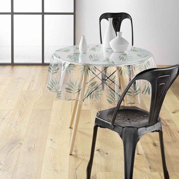 Покривка за маса измиваема ø 140 cm Verdalis – douceur d'intérieur-image-1