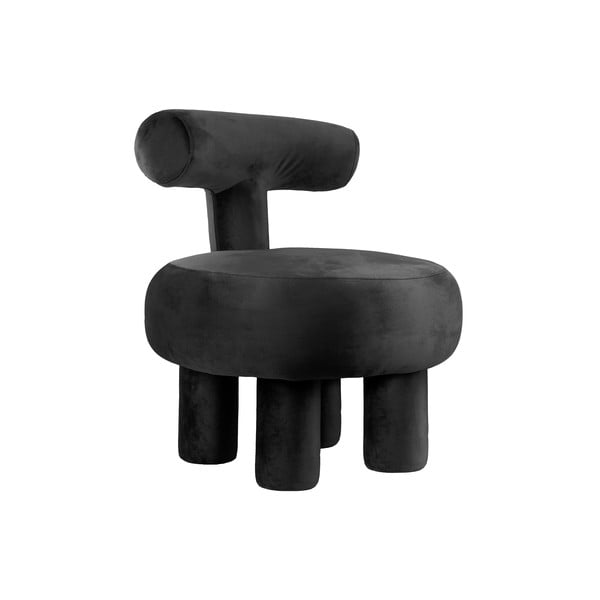 Черно кадифено кресло Abrazo – Leitmotiv