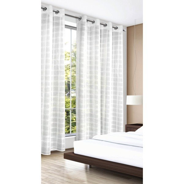 Бяло завеса 140x245 cm – Sehlbach-image-1