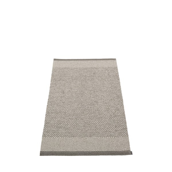 Сив килим за открито и закрито 85x160 cm Edit Warm Grey – Pappelina