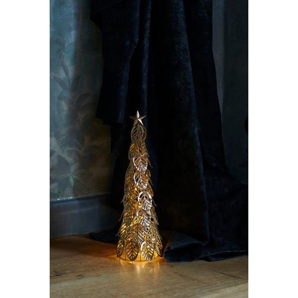 LED светлинна декорация Златна, височина 43 cm Kirstine - Sirius