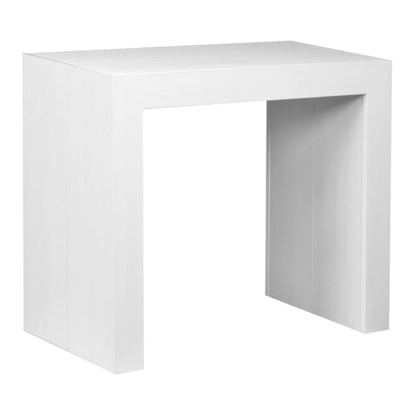 Bílý rozkládací konzolový stolek Evergreen House