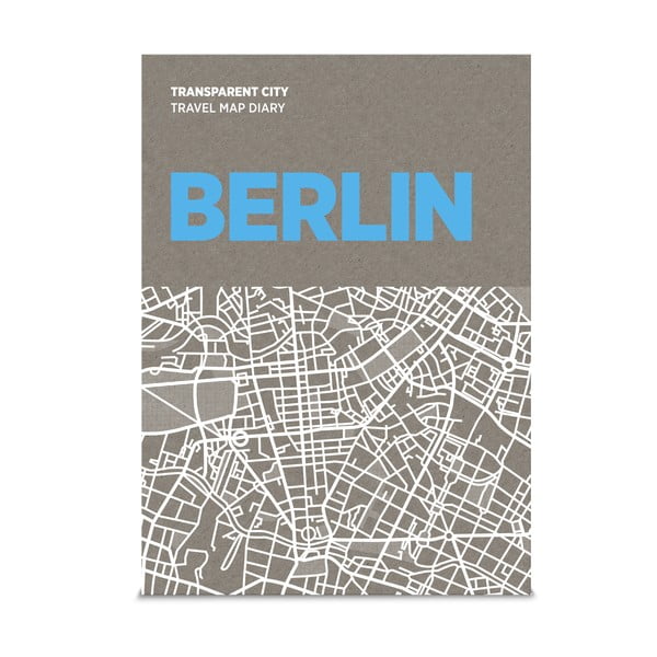 Mapa na popisky Palomar Transparent City Berlín