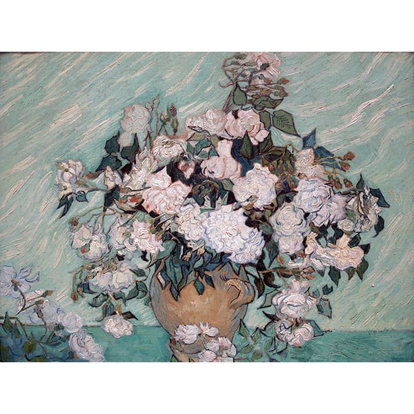 Репродукция на Винсент ван Гог - , 40 x 30 cm Rosas Washington - Fedkolor