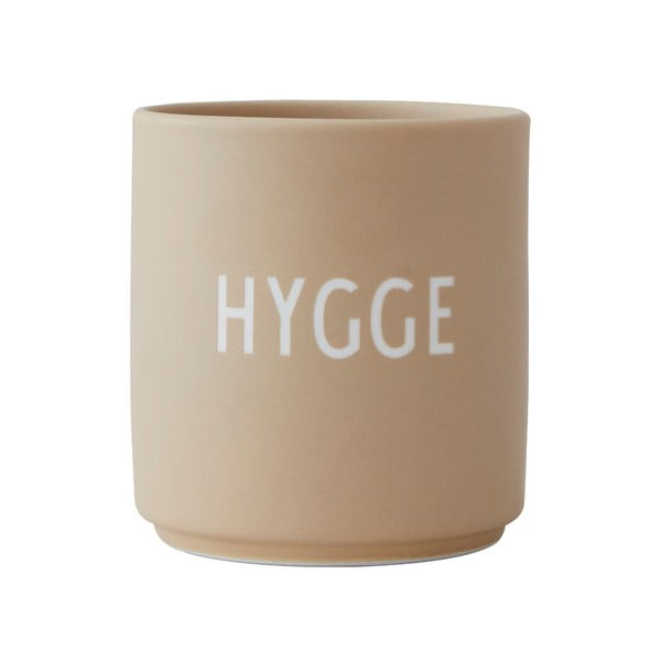Бежова порцеланова чаша 300 ml Hygge - Design Letters
