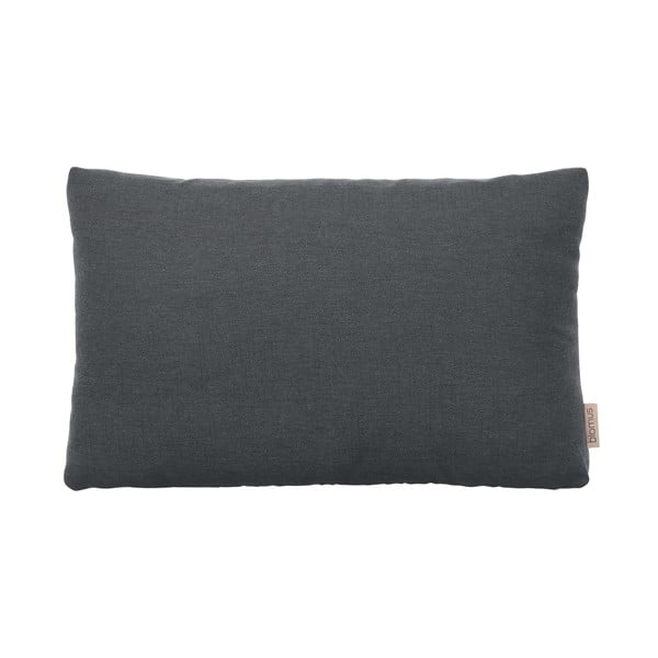 Тъмно сива памучна калъфка за възглавница , 60 x 40 cm - Blomus