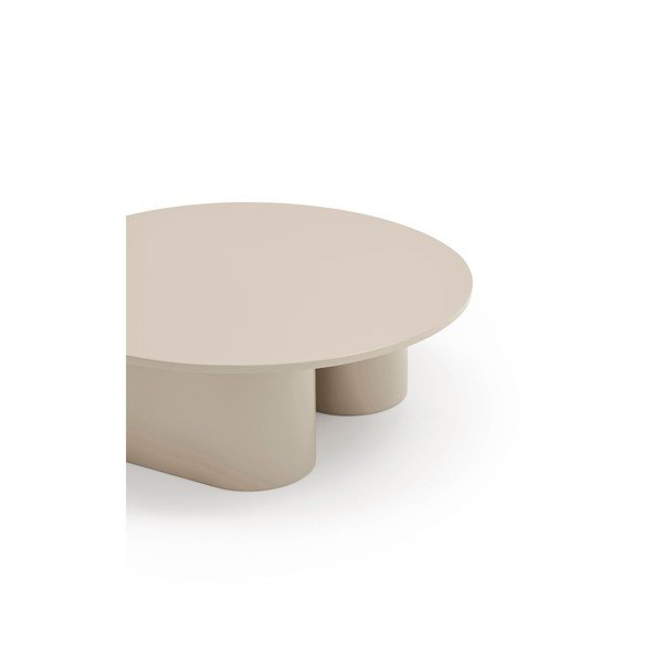 Кремава масичка за кафе 110x111 cm Totem – Teulat-image-2