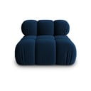 Модул за диван от синьо кадифе (централна част) Bellis - Micadoni Home