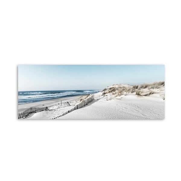 Живопис върху платно Плаж, 150 x 60 cm Sunny Beach - Styler