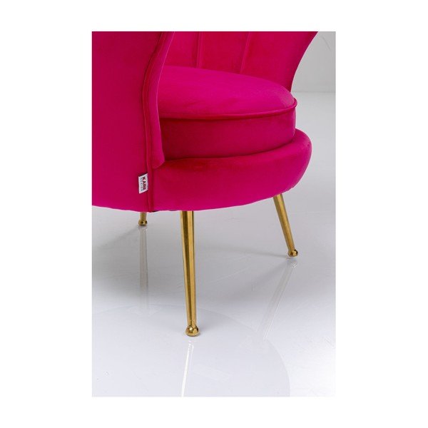 Стол за вода от розово кадифе Lily - Kare Design-image-2