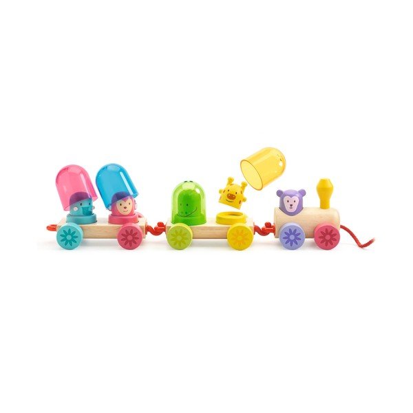 Дървена играчка Rainbow Train - Djeco