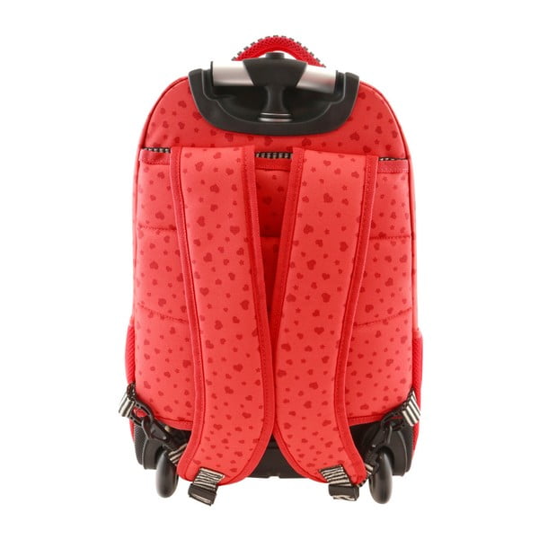 Červený školní batoh Santoro London Time To Fly-image-2