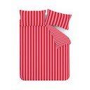 Червено/розово двойно  3 части спално бельо 200x200 cm Stripe Tease – Sassy B