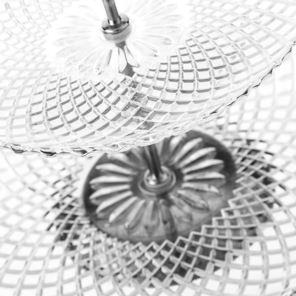 Стъклена стойка за десерти Harlequin – Casa Selección-image-1