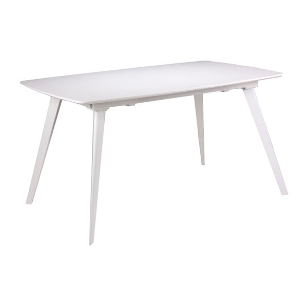 Bílý rozkládací jídelní stůl sømcasa Tessa, 140 x 90 cm