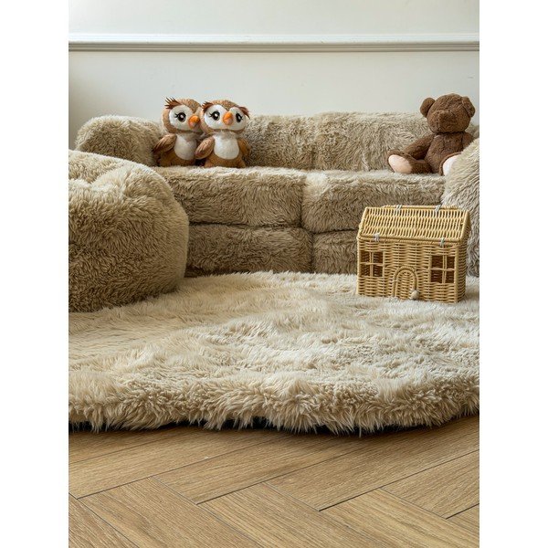 Детски стол в светло естествен цвят Mammoth – Meowbaby-image-1