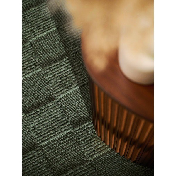 Тъмнозелена ръчно изработена вълнена пътека 80x200 cm Scala – Villeroy&Boch-image-4