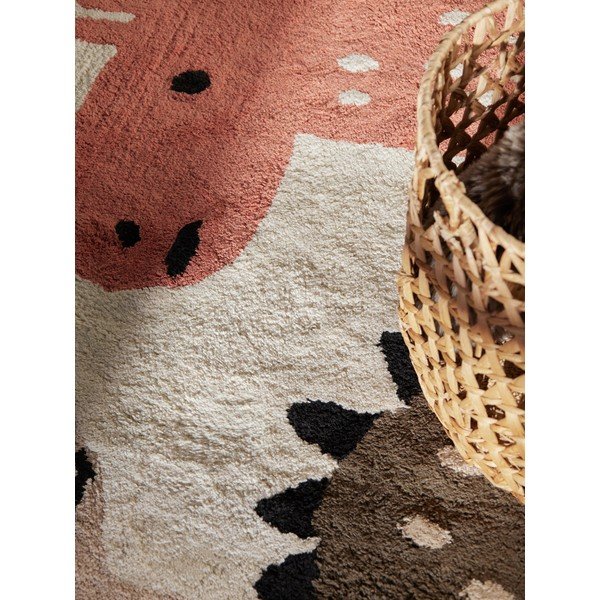 Памучен детски килим подходящ за пране/ръчно изработен 140x200 cm Snuggle Zoey – Hanse Home-image-4