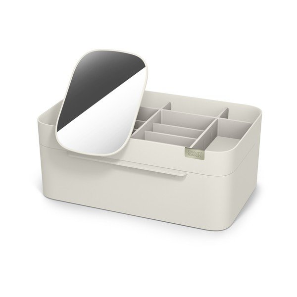 Бежов пластмасов органайзер за баня за козметика Viva – Joseph Joseph